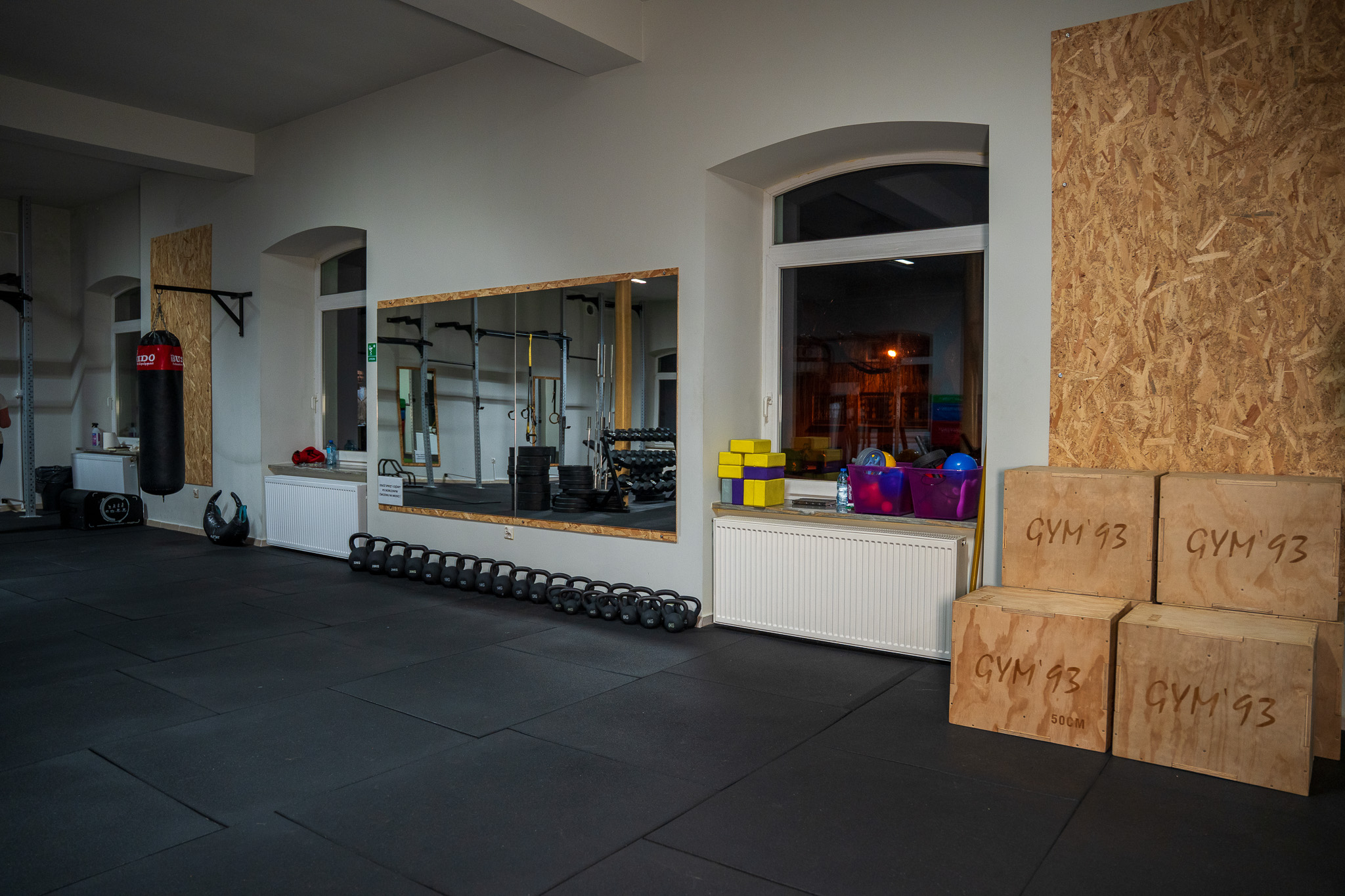 Wnętrze GoldGym